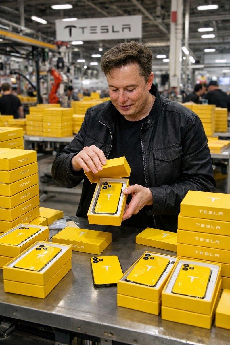 如果特斯拉进军手机市场，大家觉得有戏吗？是否看好？

手机品牌进军汽车市场，华为