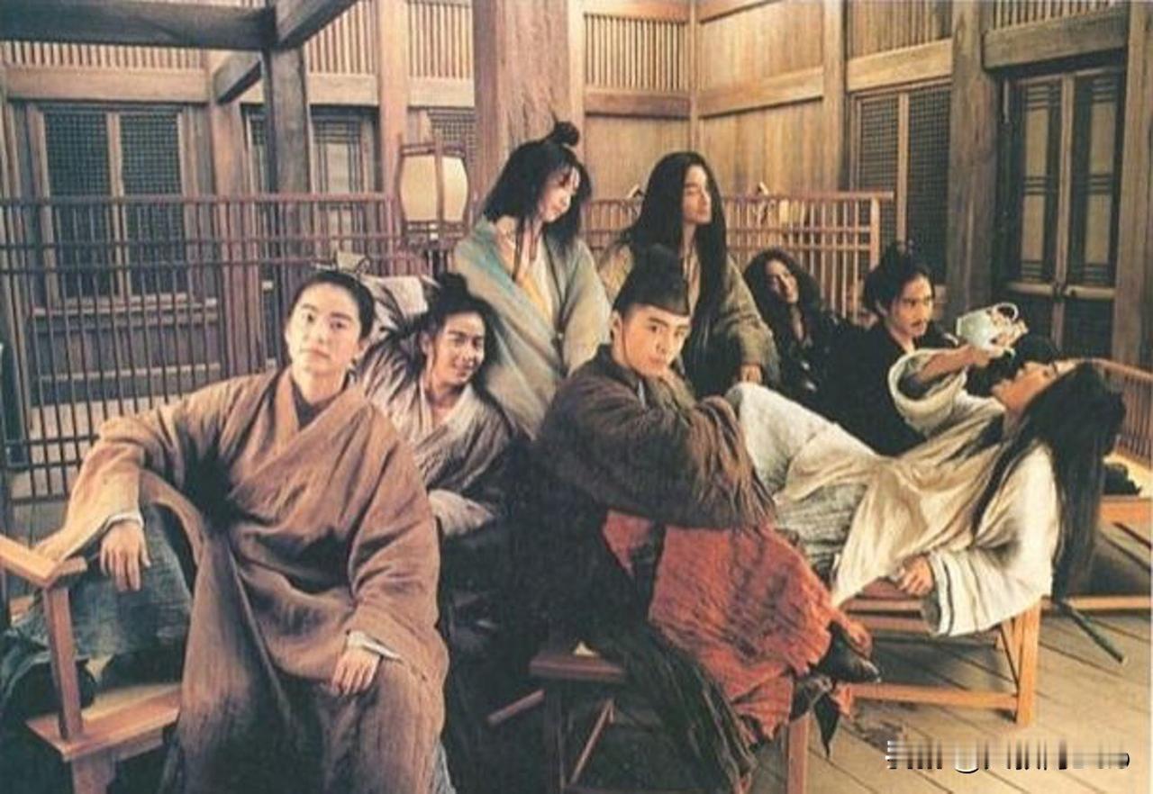 如果和月伸宏动漫“剑客浪心”中的六人组，对战金庸小说“神雕侠侣”中的东邪、西毒、