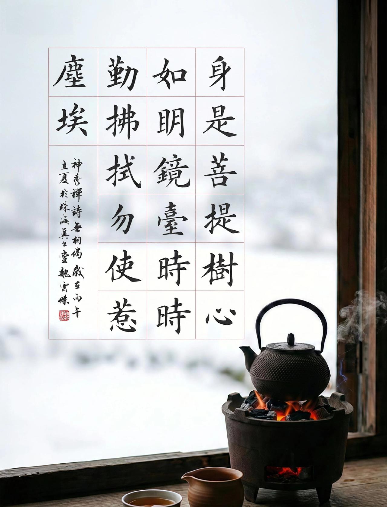 书法 茶室书法作品 禅茶书法