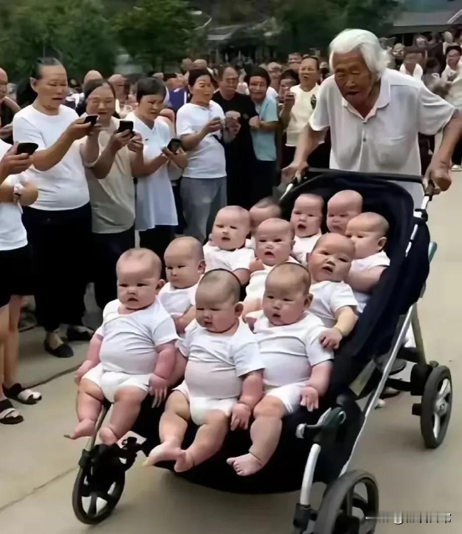 这位妈妈太厉害了！一胎就生了11个小孩，真的是不可思议啊？这位妈妈太厉害了！而且