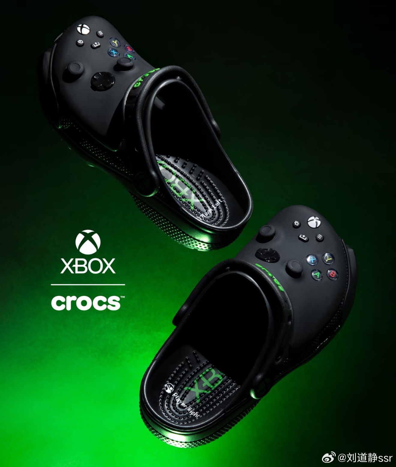 XBOX放在洞洞鞋上我看着还挺合理大家会选择用洞洞鞋当游戏🎮手柄吗？ 北京