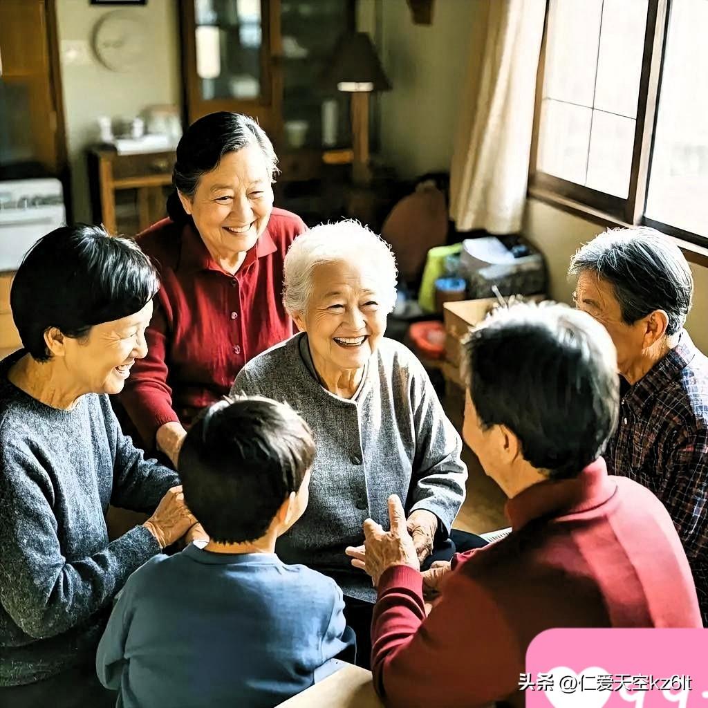 人老了，有钱是底气，有儿女是福气。
有钱，晚年衣食无忧、看病从容，不用看人脸色，