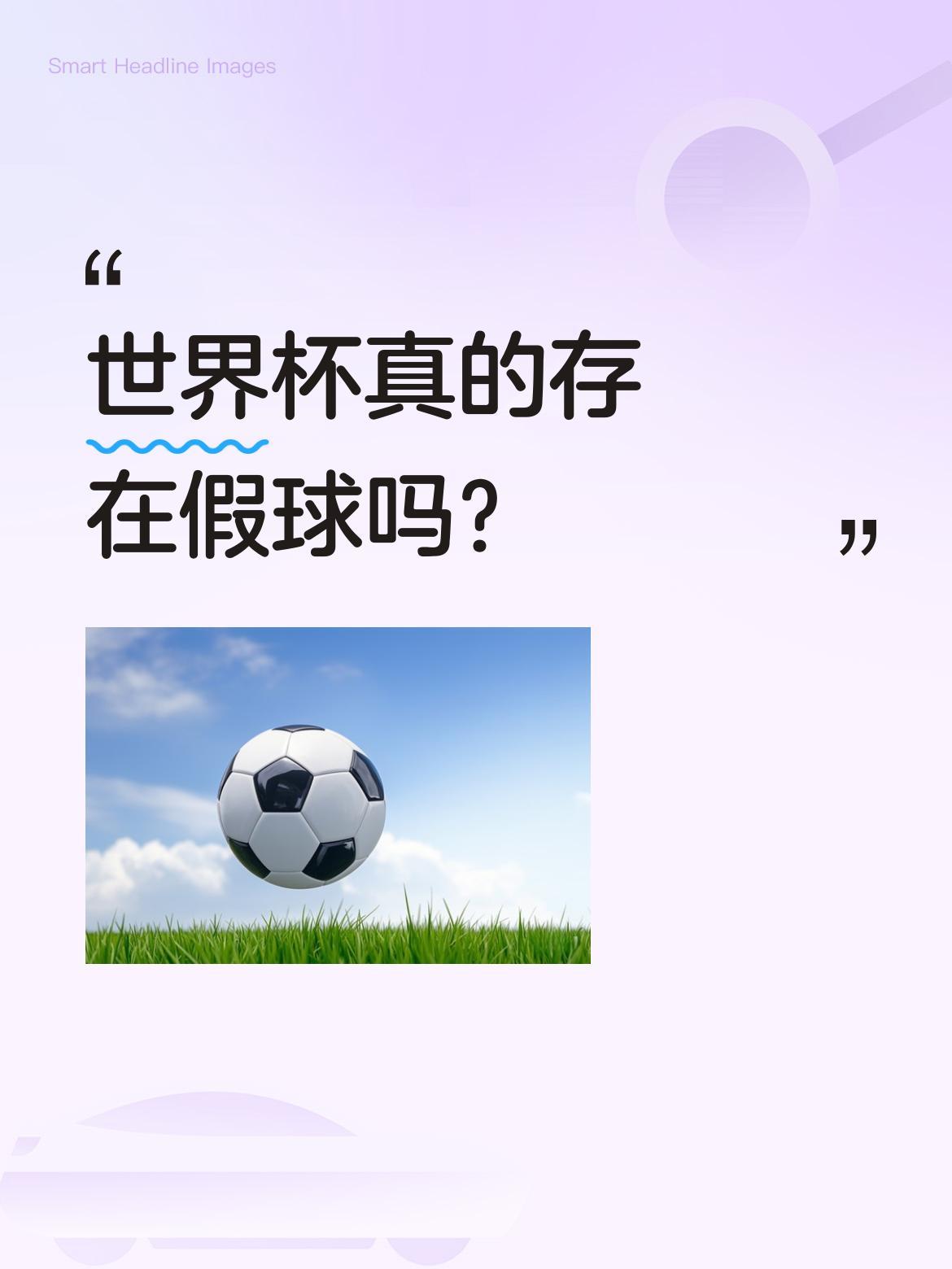 世界杯真的存在假球吗？
很多观众看比赛时会产生疑问，觉得有些场次像"西班牙瓶伏特