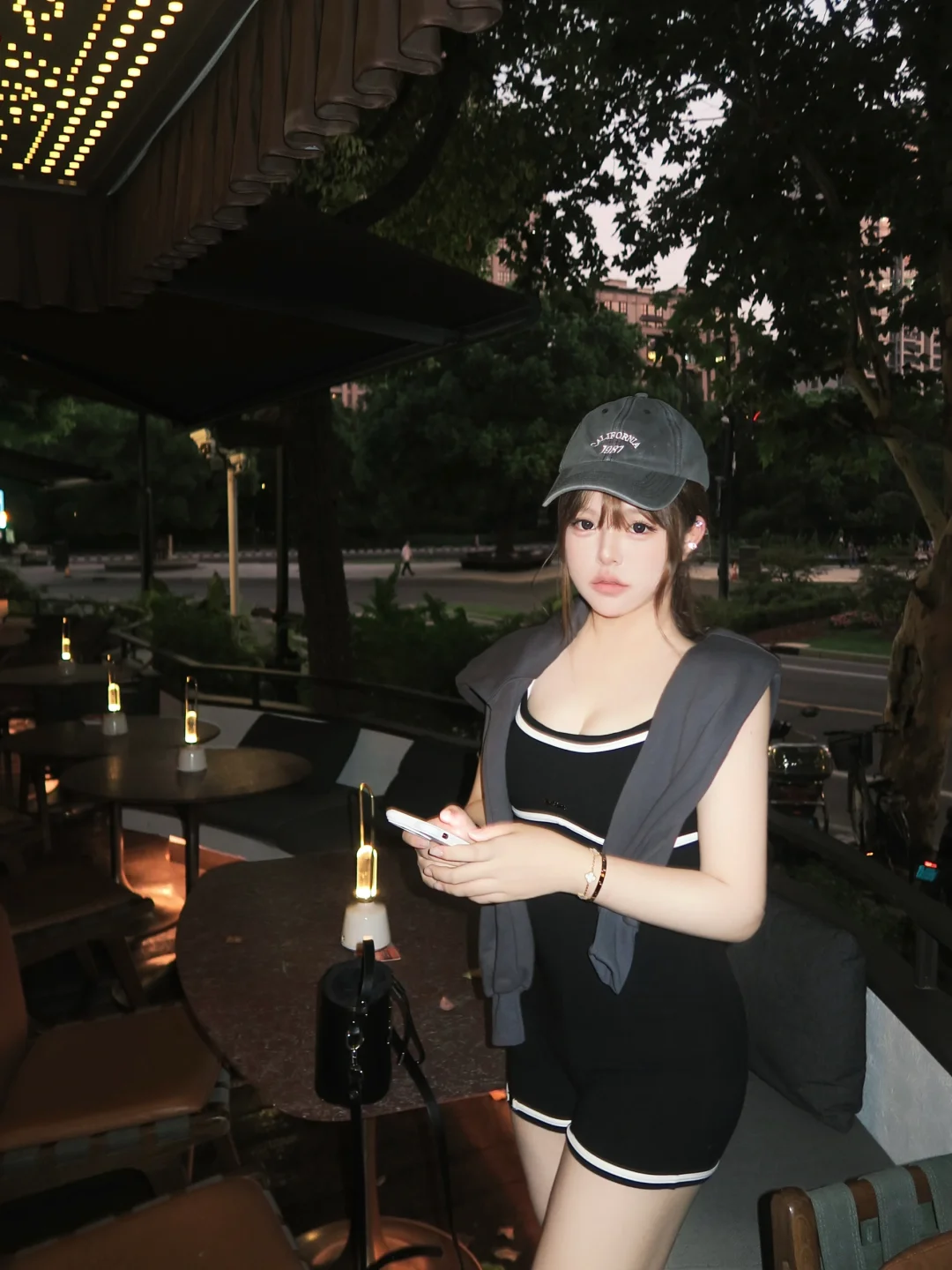 上海新天地 梧桐树下露台餐厅🍂