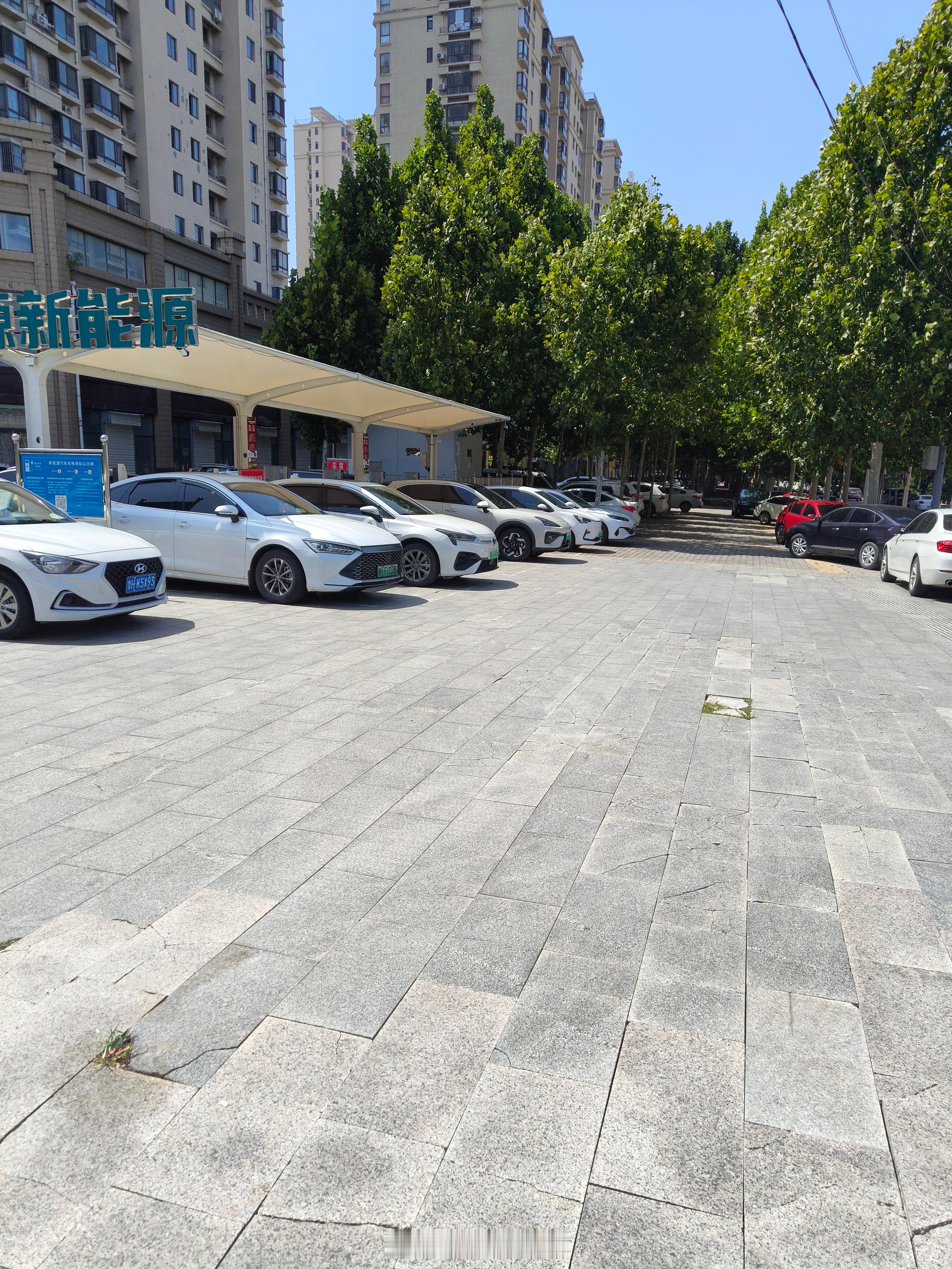 电车最怕这种石板路了，稍微开快点就会压的翘起来，然后电池底板就磕坏了 ​​​