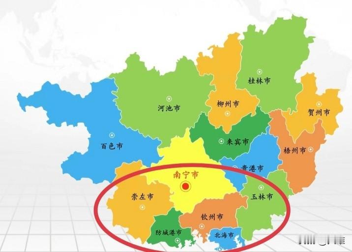 广西的未来发展主要看北部湾城市群主要是谁
 
近年来，西部陆海新通道建设提速、中