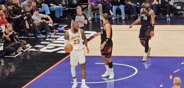 狄龙真的想在詹姆斯面前证明自己!

湖人今天险胜太阳，詹姆斯和狄龙的数据对比: