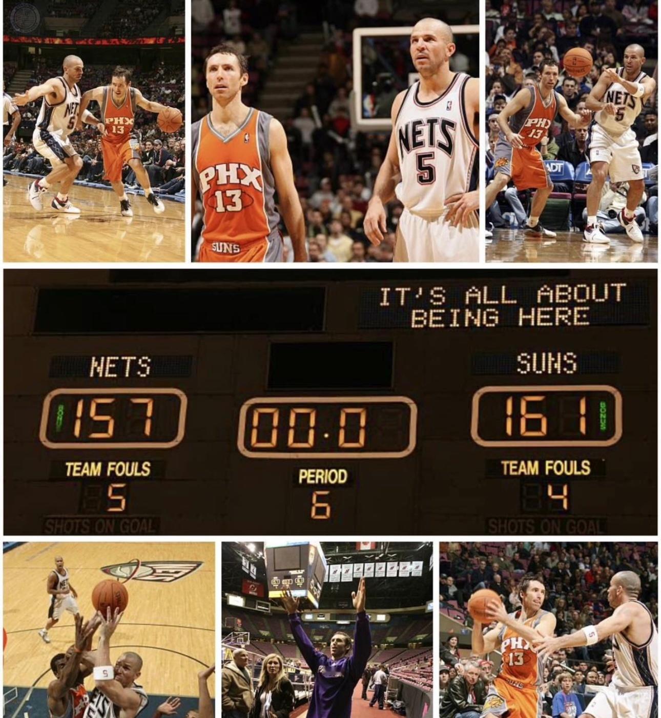 2006年太阳vs篮网的经典比赛，双加时大战！基德和纳什都发挥了不错的表现！Im