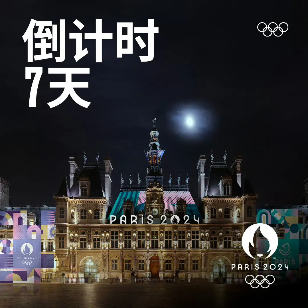 巴黎奥运会倒计时7天，给你喜欢的运动员加油打气吧 预测这一届中国队能拿...