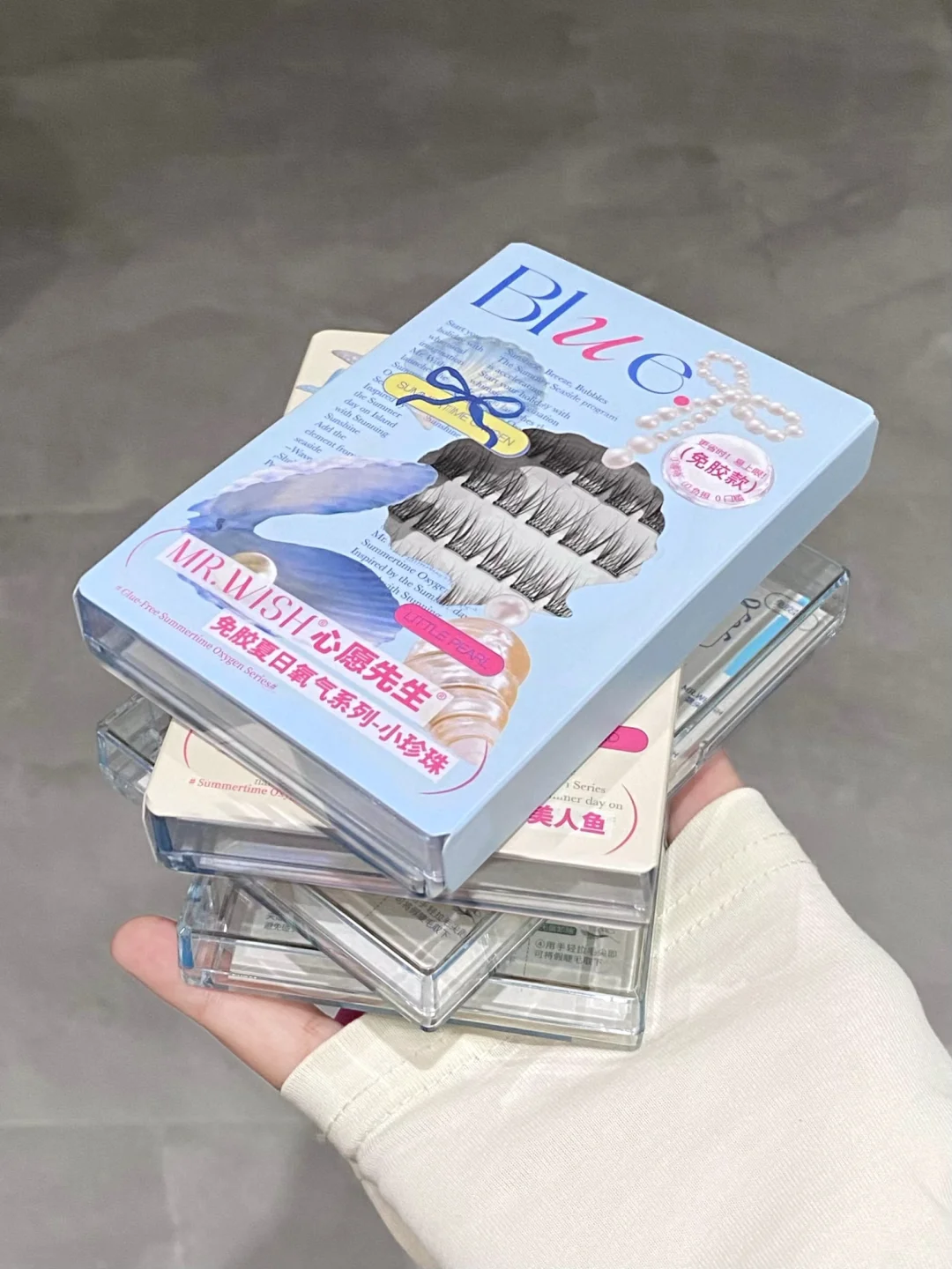 🌊🐚新品！盛夏梦幻人鱼睫🫧氧气感美哭了！！