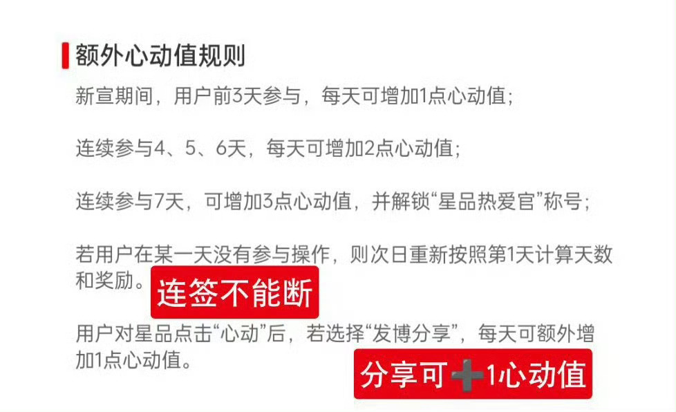 Prada品牌大使苏新皓新的一天还是先来做星品❗️每天连签不能断，做完分享还能➕