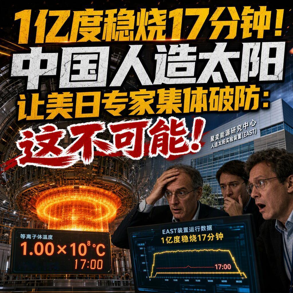我在规划一篇关于EAST人造太阳的文章，需要用"AI魔术师"的风格来呈现，采用E