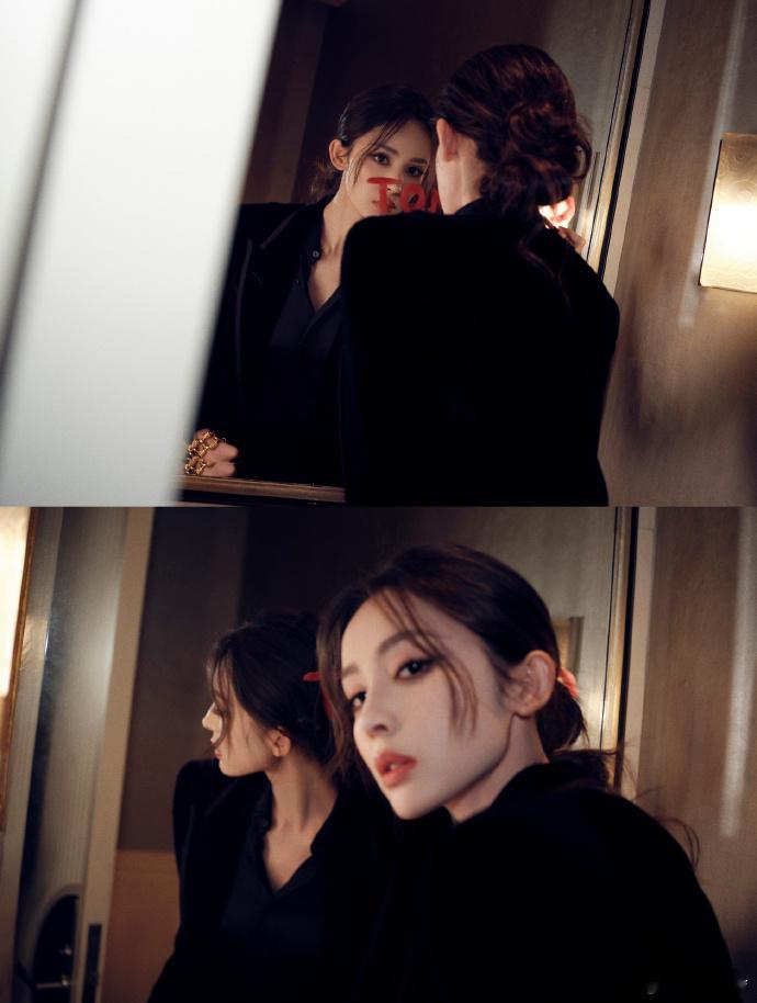 娜扎没有技巧就是硬飒 娜扎这次的造型，没有技巧，就是靠硬飒的实力，让颜值和气场全