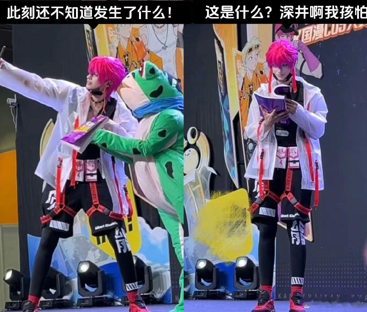 #卡琳娜cos遇到对手了#提出这个想法的人简直是个天才，居然能想到给卡琳娜cos