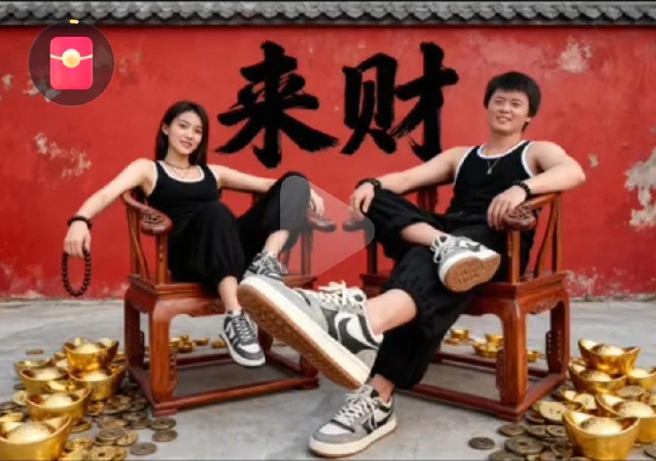 分享我这周有趣的事：在抖音上参与了一个智能AI游戏，后来才发现男士三条腿[呲牙]