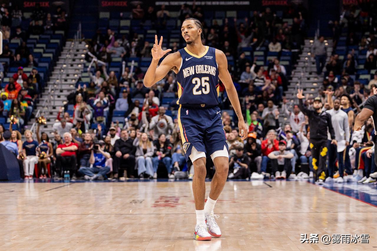 墨菲生涯第3次单场投进10+三分 历史第5多 仅次于水花利登

2月5日讯 鹈鹕