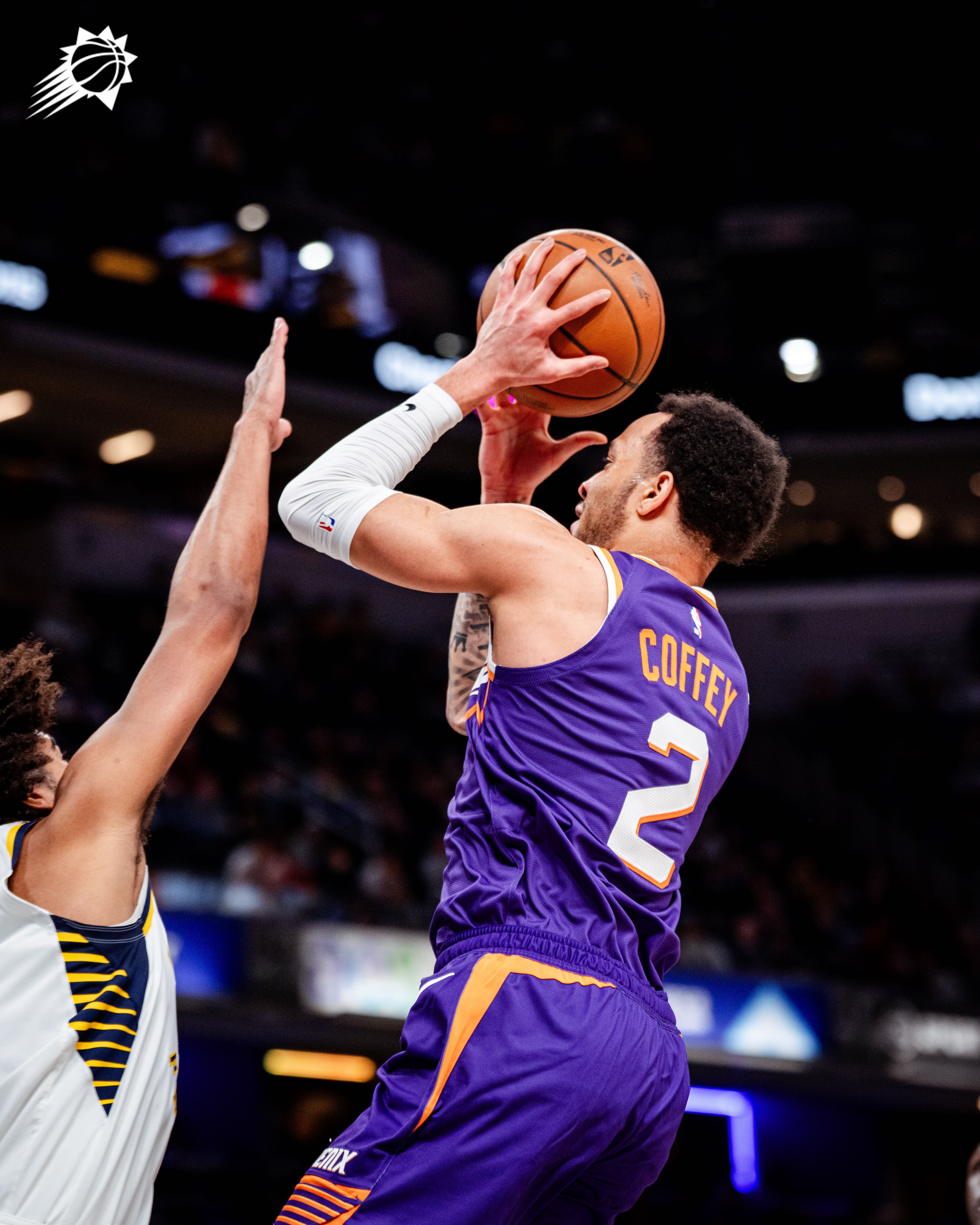 科菲目前的正负值为+13，全队最高！菲尼克斯太阳 ｜旭日东升 ｜太阳vs步行者