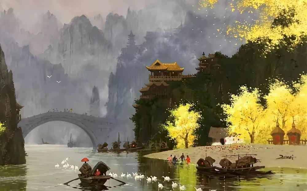 曾向明绘画作品