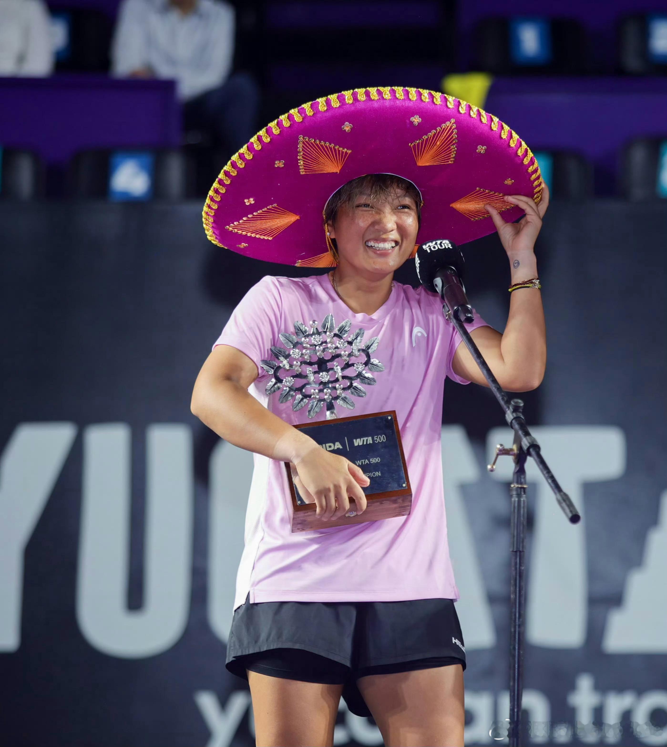【退赛信息】🇨🇳蒋欣玗 退出WTA250🇨🇿布拉格站上周就受到肩伤影响…