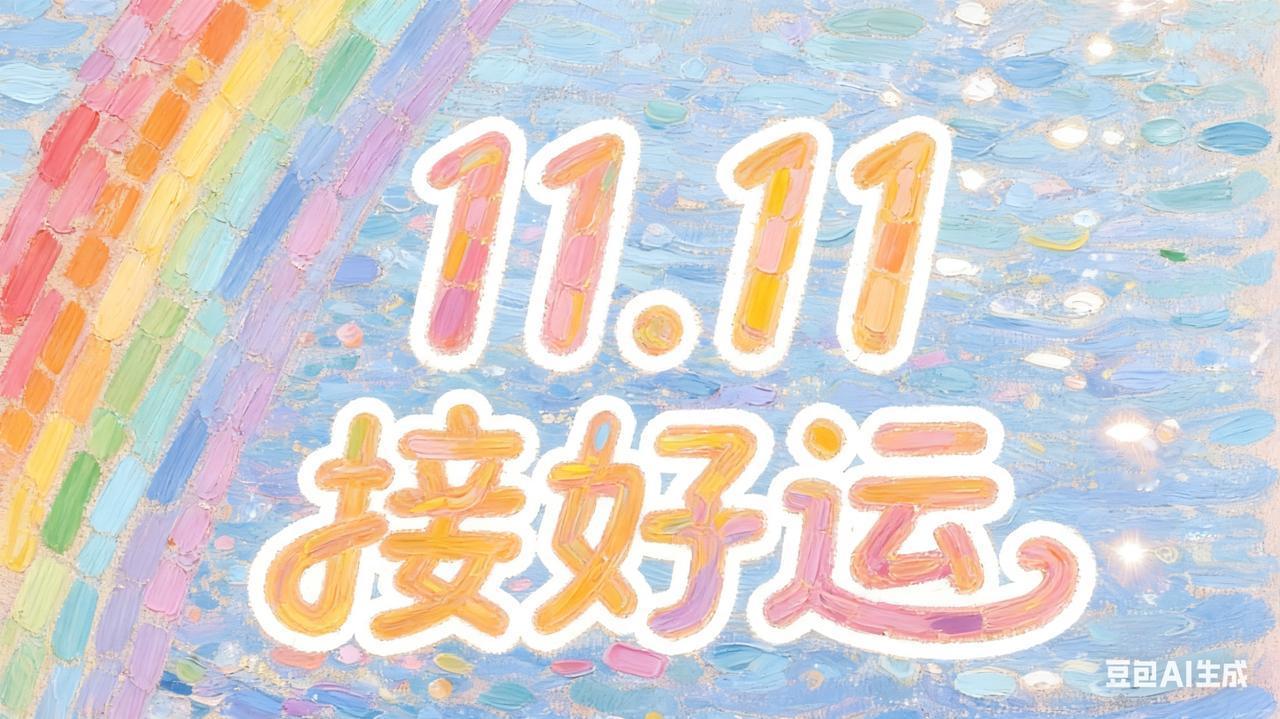 1111是吸引力密码。今日好运来袭~接接接~