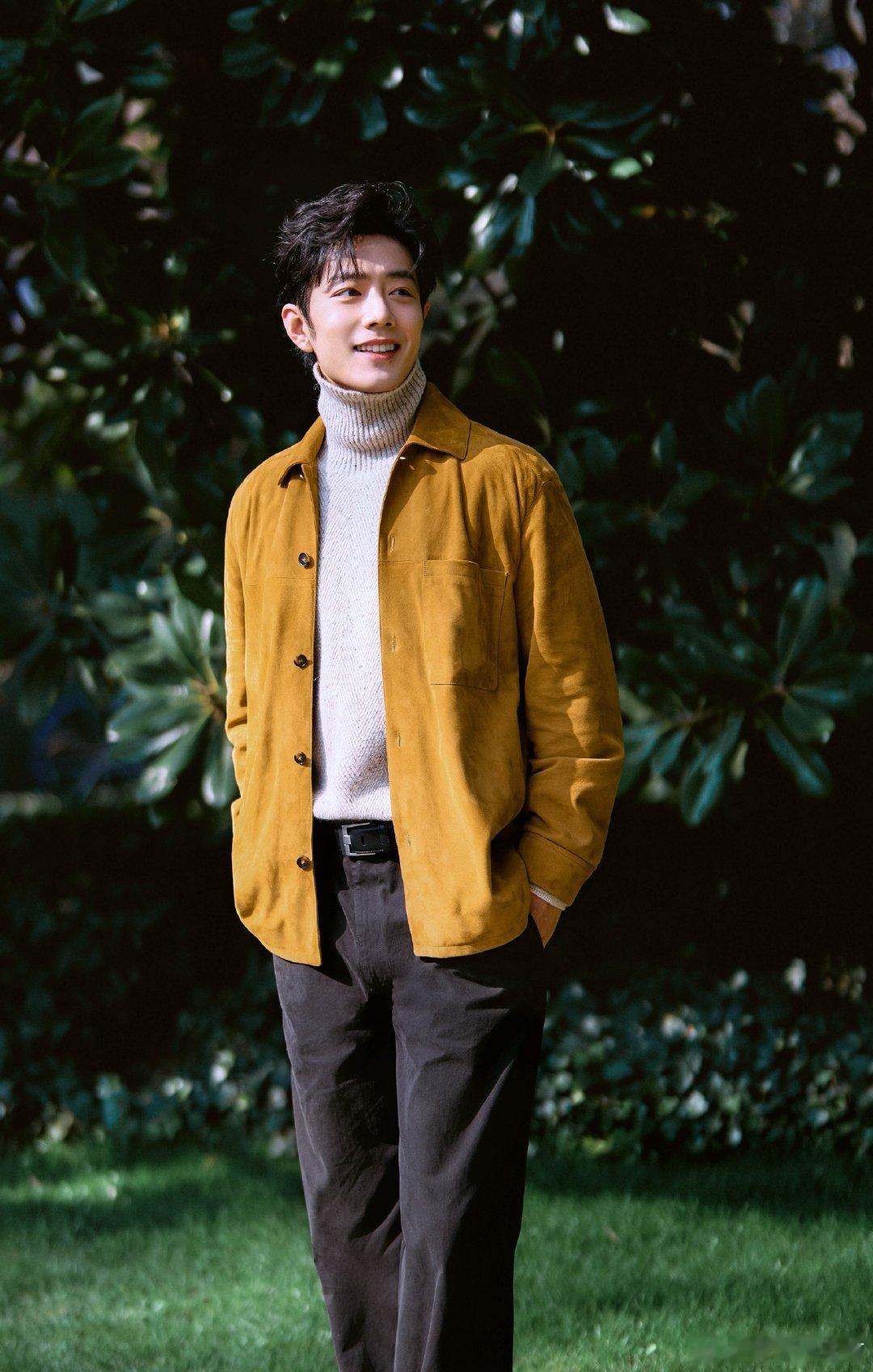 好羡慕脖颈修长 下颌线清晰的人，不敢想那高领换个人穿会是啥样，但无论啥款式在他身