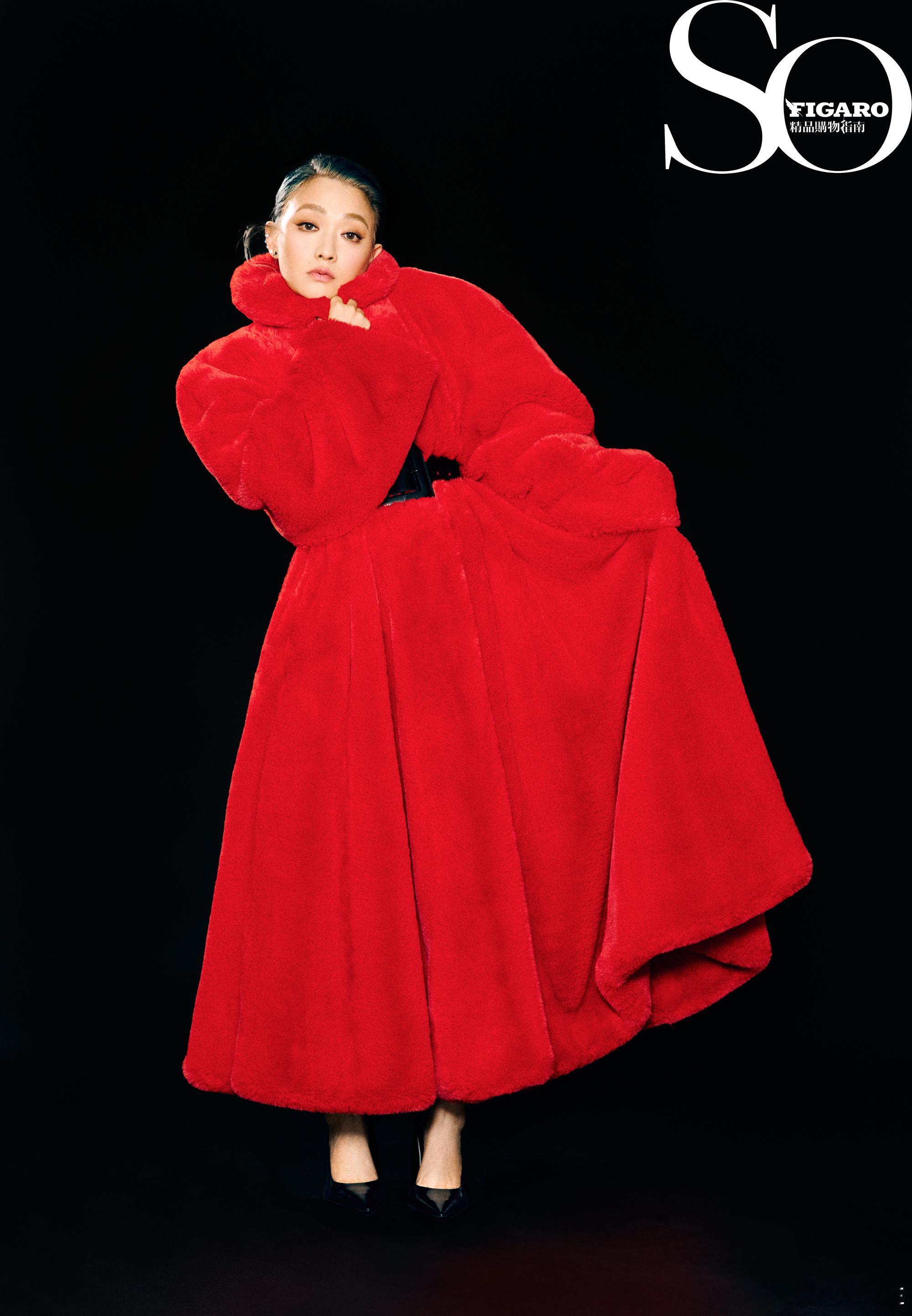 SoFigaro范晓萱封面SoFigaro范晓萱橘发魔女大片 啊啊啊范晓萱这次的