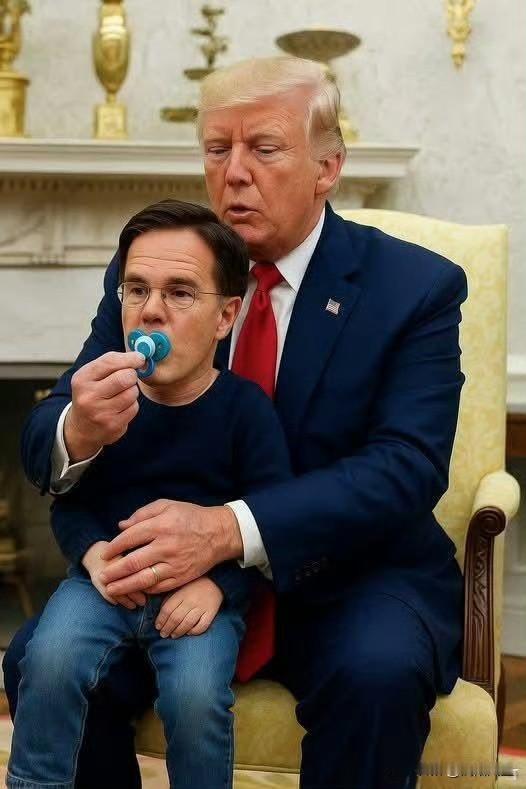 北约的上届秘书长斯托尔滕贝格一样讨好美国，北约本身就是由美国主导，如果美国退出北