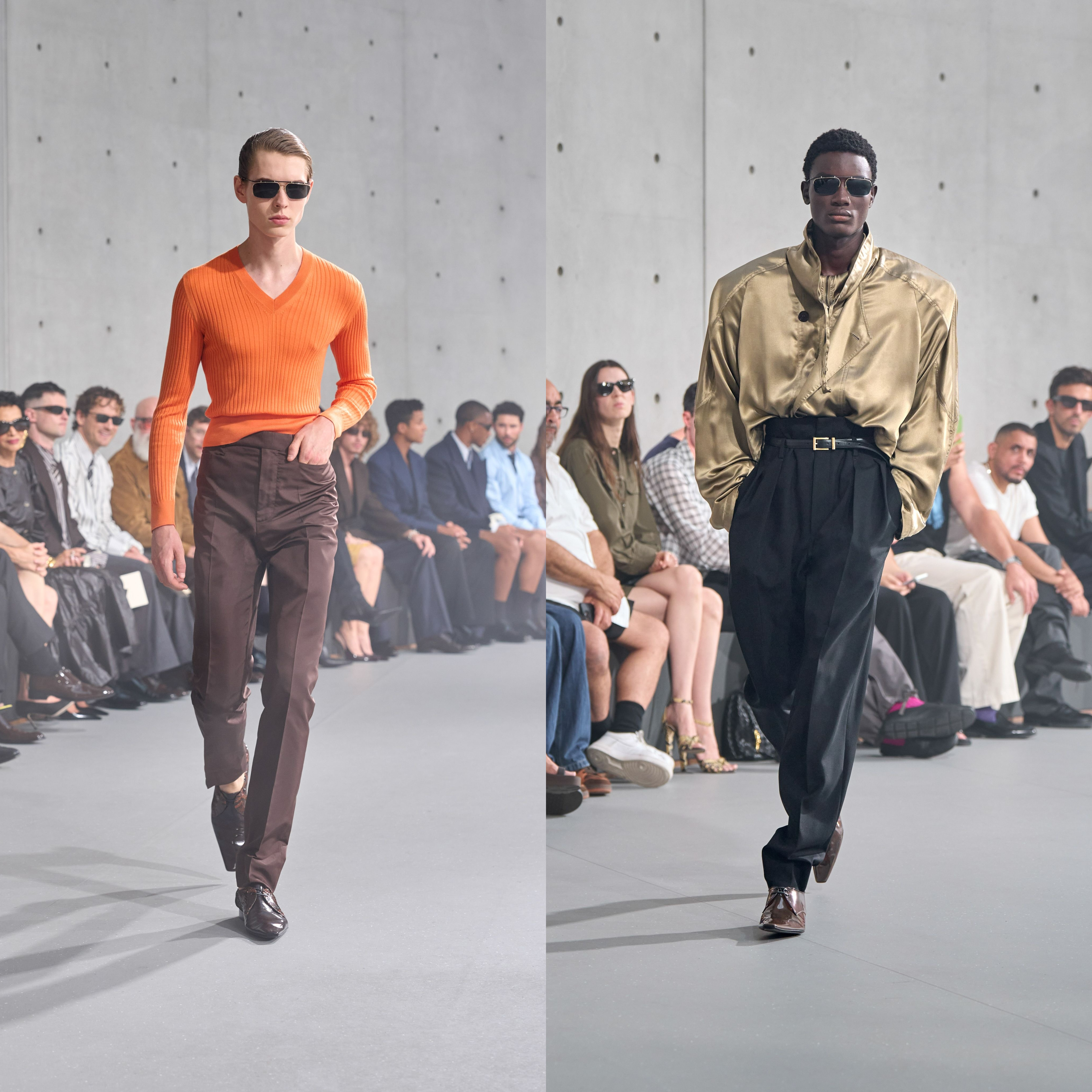 男装周巴黎男装周 Saint Laurent 2027春夏男装系列～ 