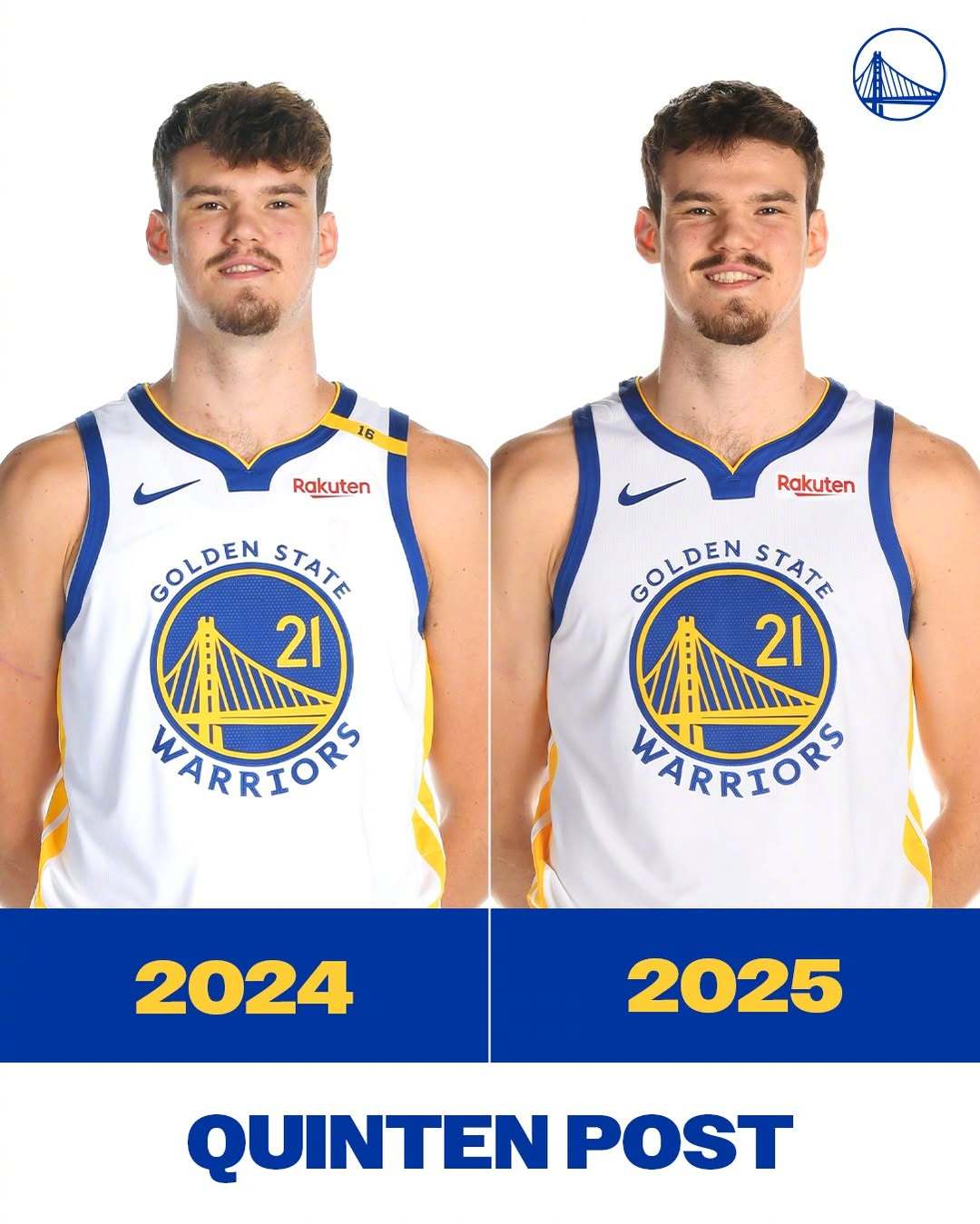 波斯特效力勇士的第二年🏀 ​​​