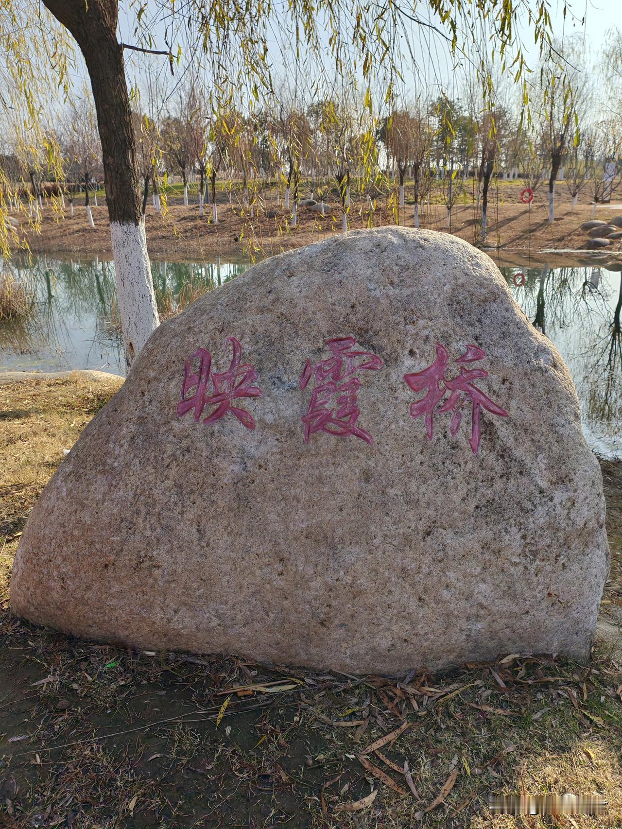 映霞桥畔，静享自然之美