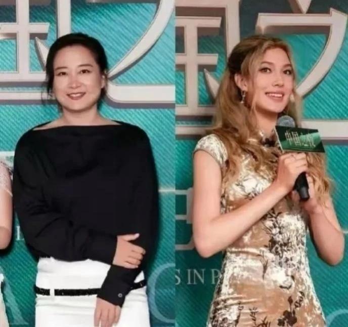 21岁的谷爱凌和42岁的贾玲同框！谷爱凌的自信就像是直接写在脸上；而贾玲呢，她的