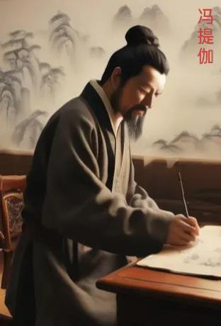 冯提伽，生卒年不详，北平(今河北省遵化)人，是北朝北周画家，他官至散骑常侍兼任礼