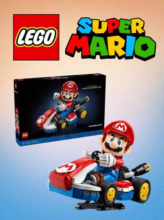 【乐高新品】马力欧卡丁车来啦‼️‼️