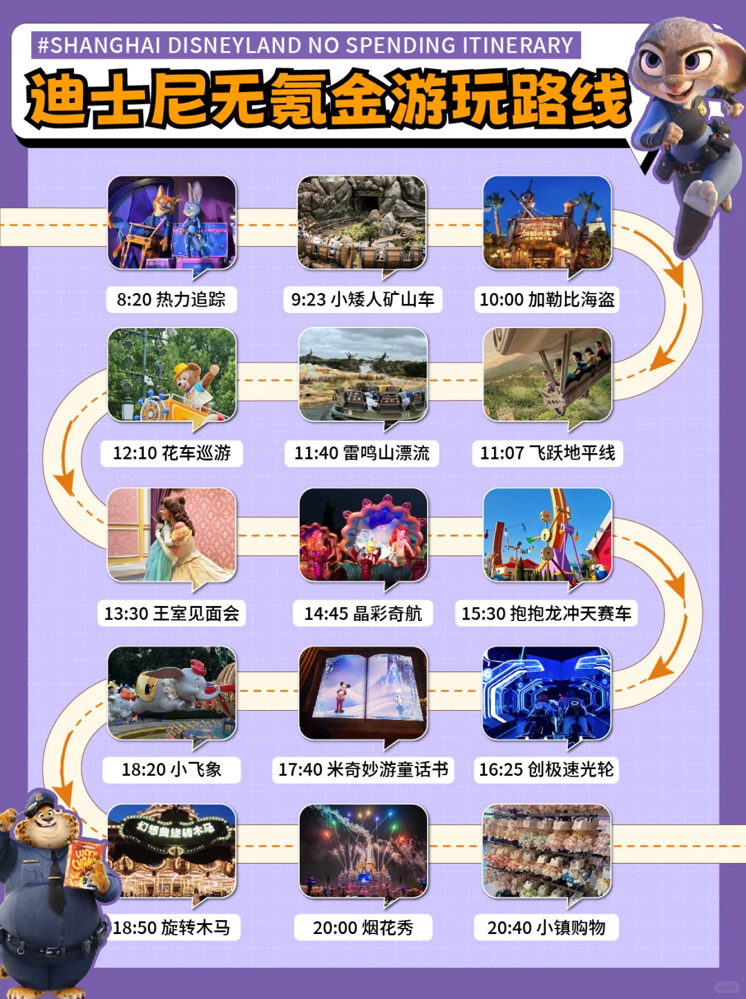 第一次来迪士尼的公主殿下要注意啦！～
