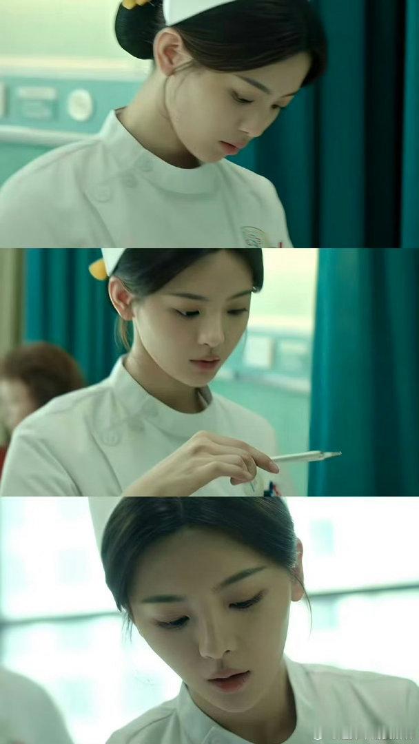 杨超越好完美的一颗头 杨超越现身首映现场啦！她那脑袋太绝了，啥造型都好看，就是行