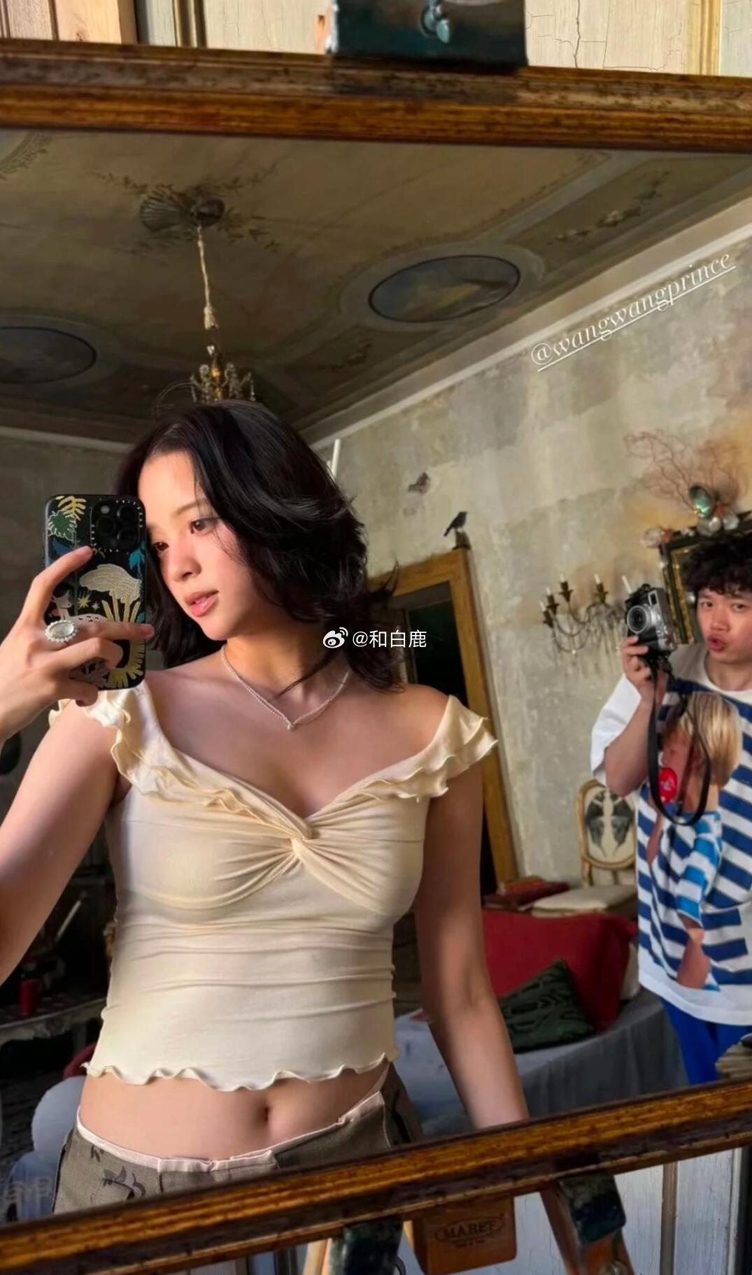 欧阳娜娜治好了我的身材焦虑，她这么瘦都有小肚子 ​​​