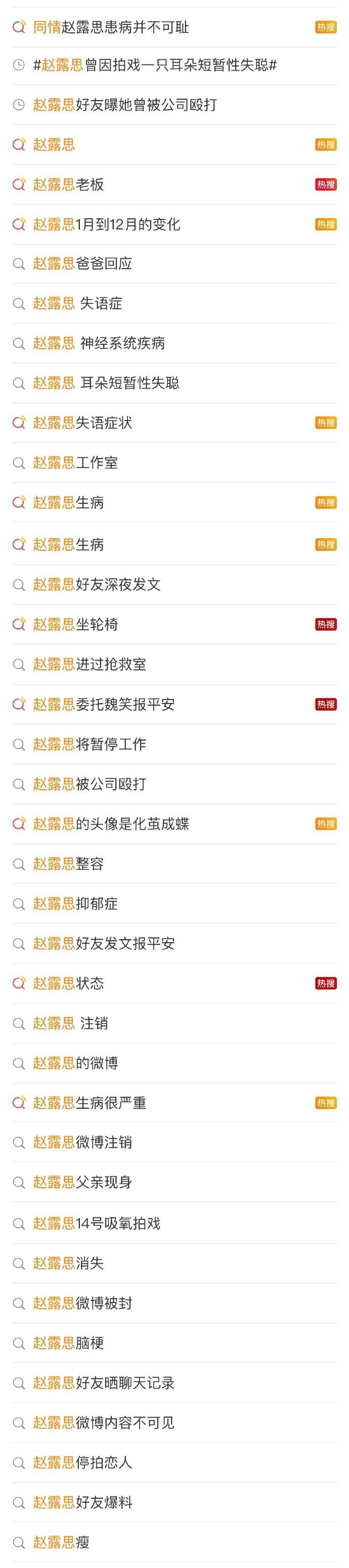 很想问这部名为《赵鲁斯生病》的连续剧什么时候大结局？已经一个星期不用打开热搜榜了