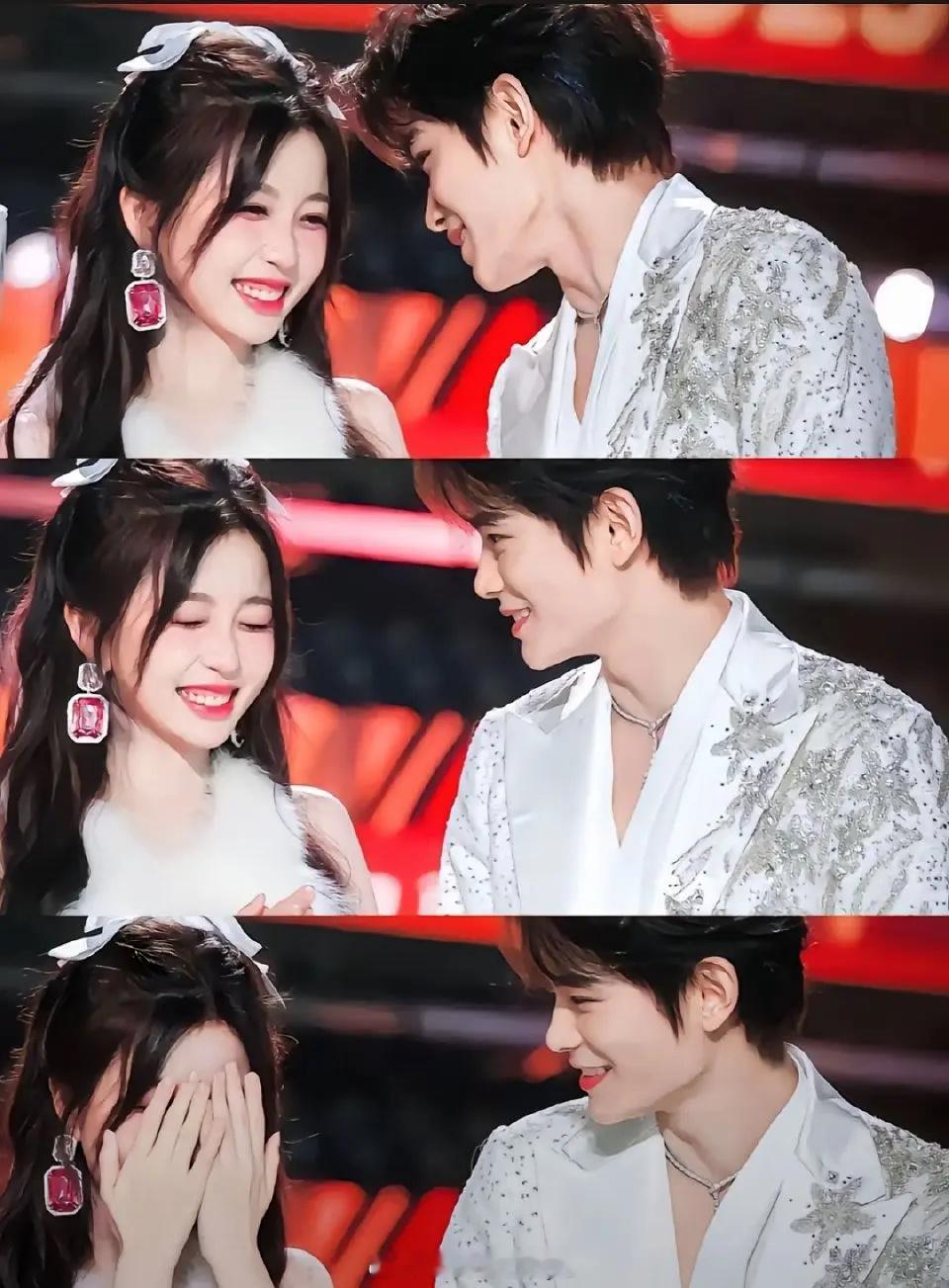 越品越超过  认识猫猫这么多年何曾见过这么娇羞的笑啊🥺🥺🥺🥺🥺来个人告