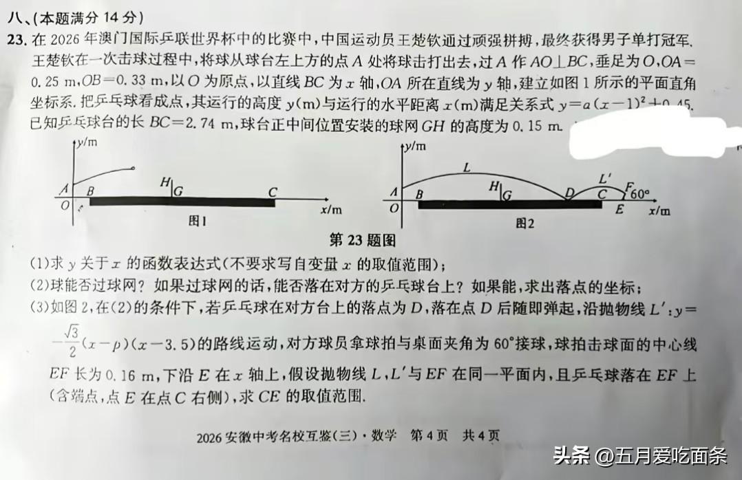 我能接受王楚钦出现在道德法治的卷子上，也能接受他出现在语文都阅读理解题目里，也能