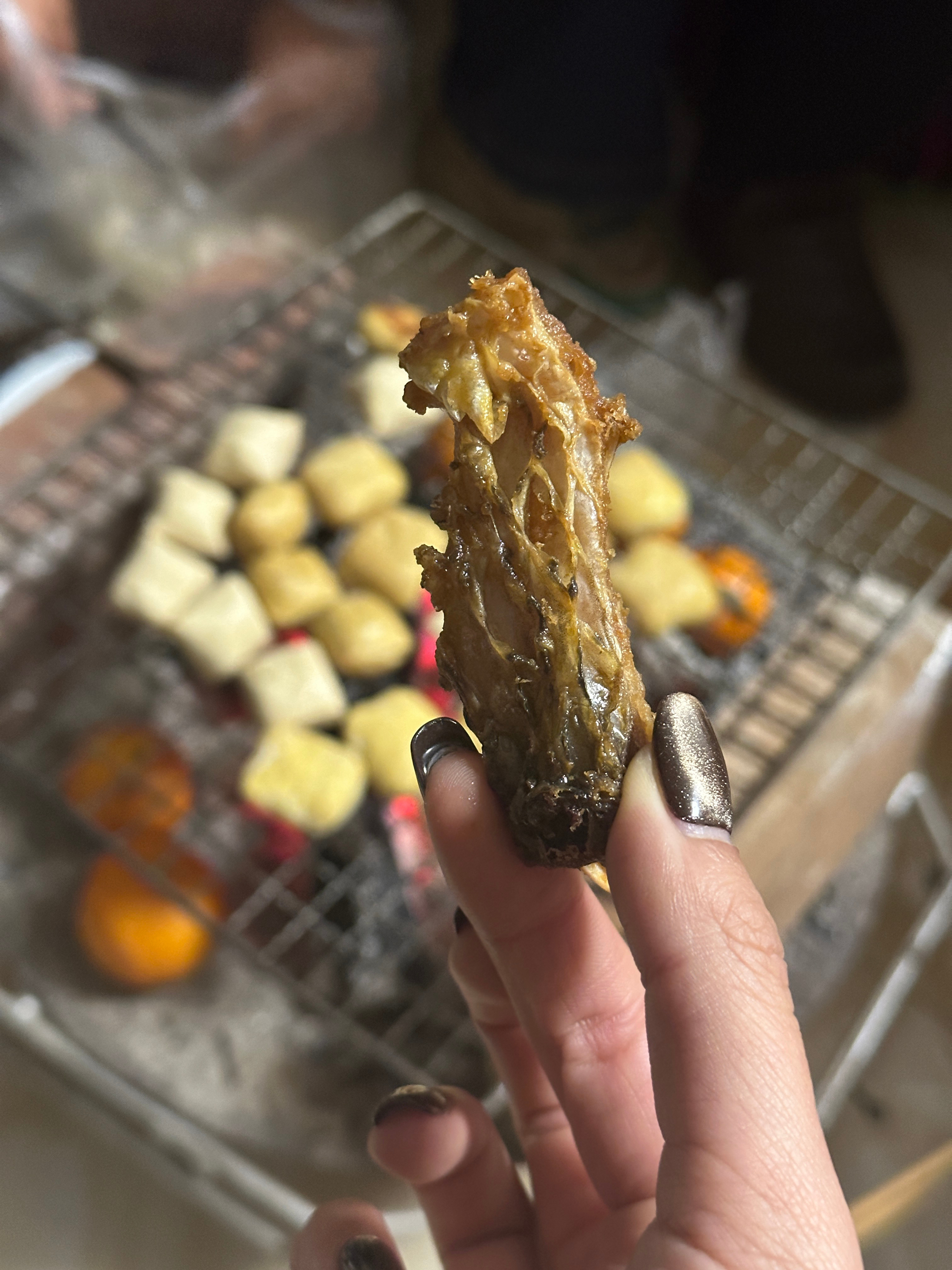 就是这个炸鱼！让我大年初一开始发烧到现在 ​​​