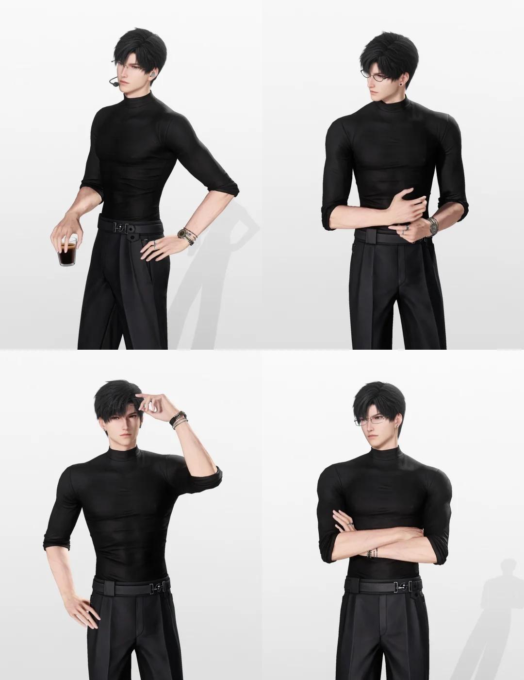 此男就是allblack的神！
半夜被帅的睡不着！！怎会如此之帅[心心眼R][心