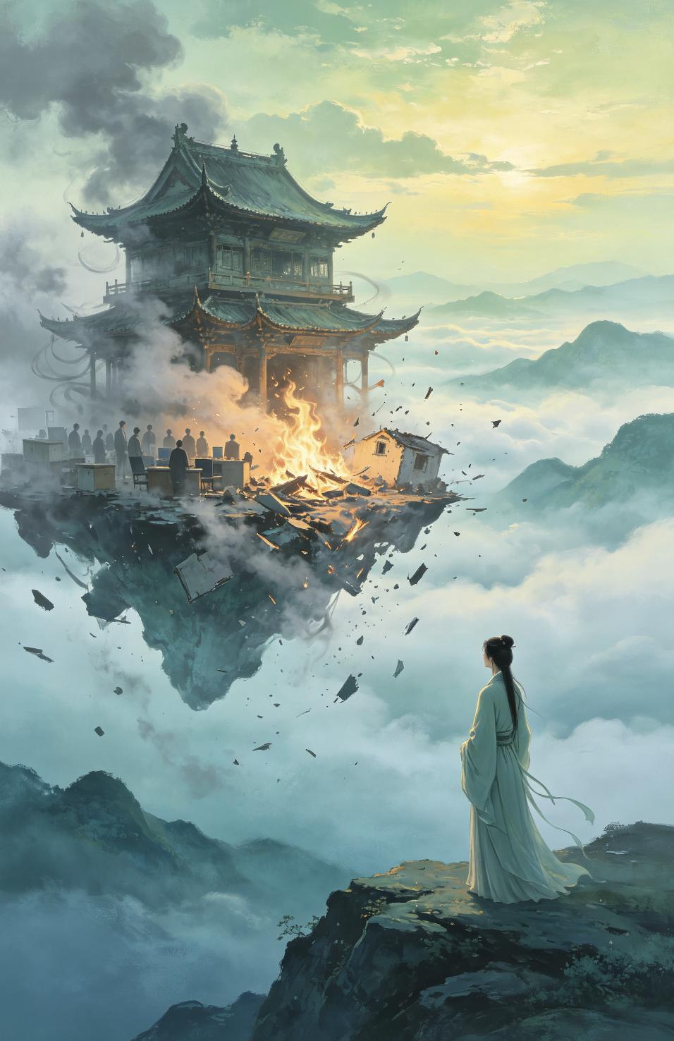 “离火焚旧巢，坎水洗浊身”
从道家讲，一个人要转大运，身体和生活会先替你把门踹开