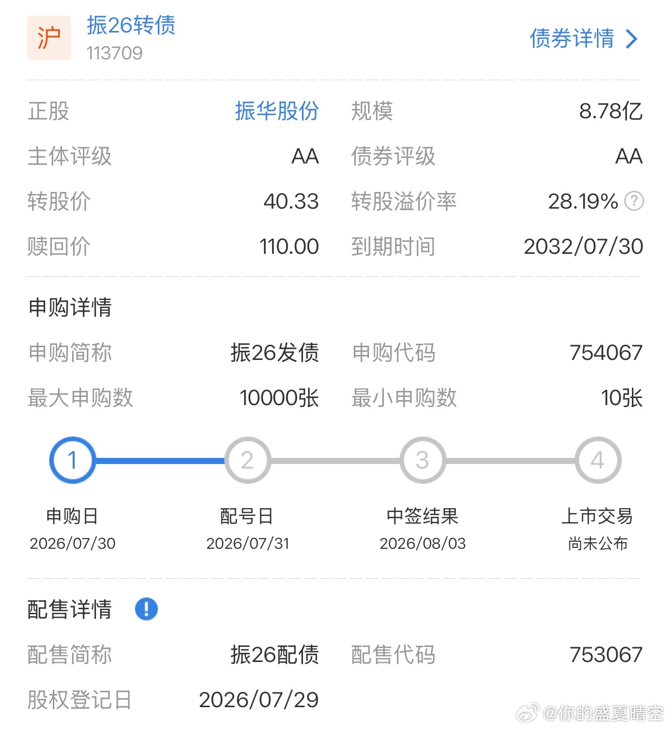 来看看今天（7月30日）A股的打新机会：图一 深交所新债  合金发债  申购代码