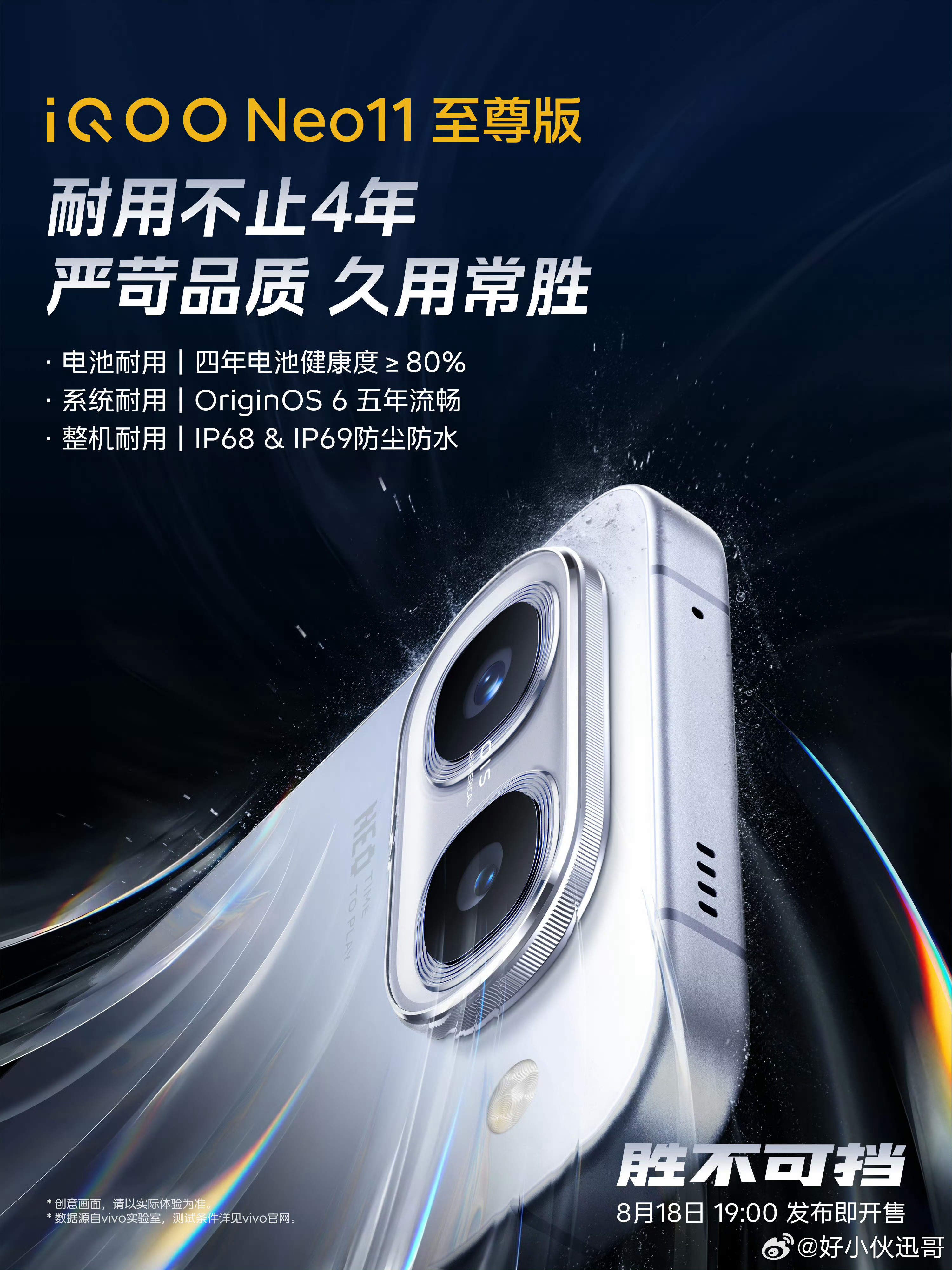 iQOO Neo11 至尊版这两年能明显感觉到iQOO的品质和质感在提升，Neo