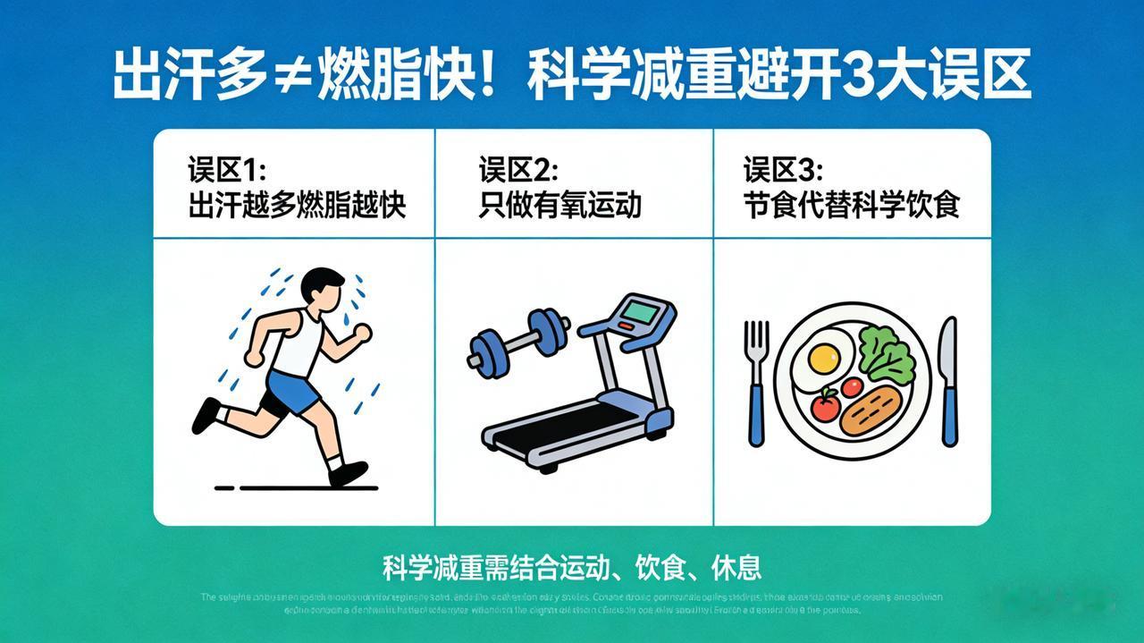 出汗多≠燃脂快！科学减重避开 3 大误区

视频丨出汗多=燃脂快？解锁科学减重密