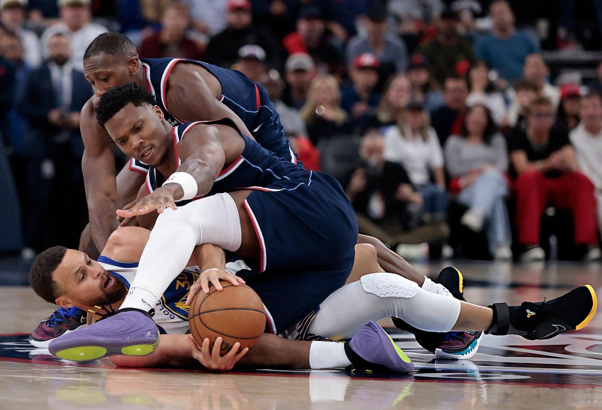 快船真的尽力了…库里真的太强了…勇士淘汰快船勇士vs快船