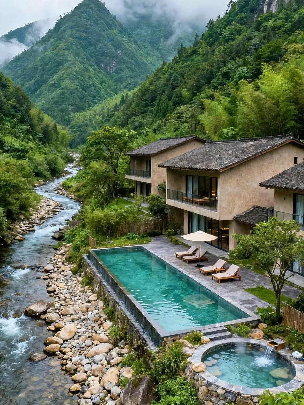 惠州📍新开de♨️山野温泉小院 （2.10开始🈳）