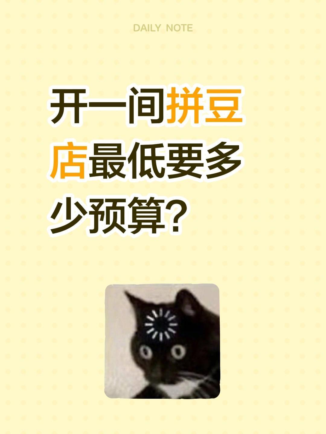 我回复了 的评论： 开一间拼豆店最低要多少预算？