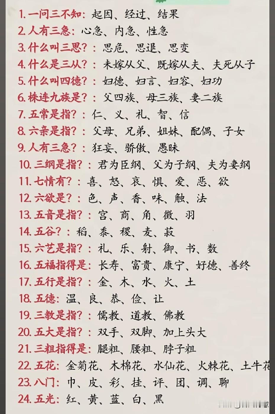 中国传统文化知识大全，带你领略博大精深的中华文化！