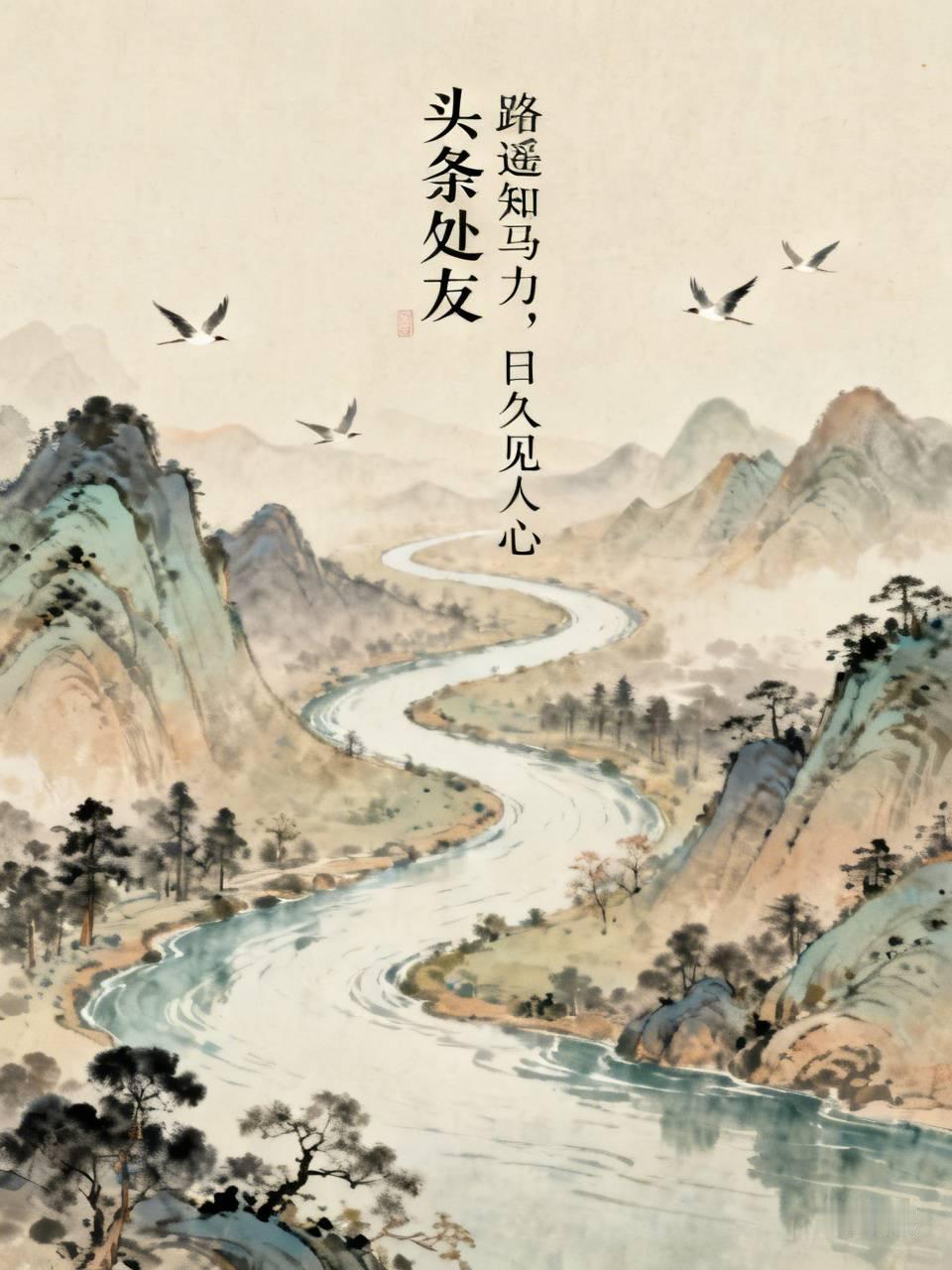路遥知马力，日久见人心，如果你是头条老人，每天都互动的朋友，就会处到知心朋友。